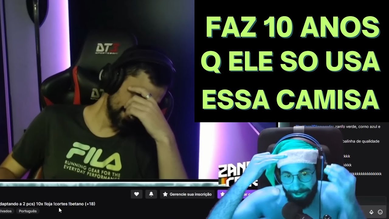 SMZINHO ZANFAS SO TEM 1 CAMISA