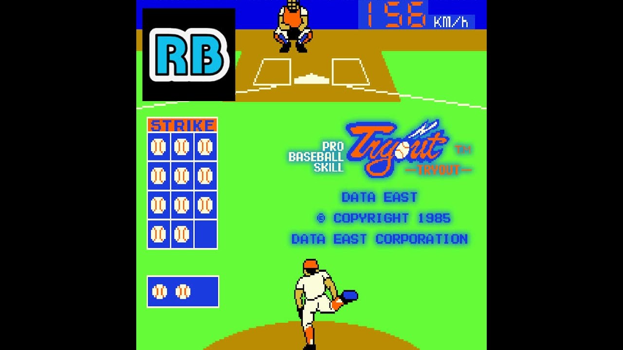 1985 [60fps] Pro Baseball Skill Tryout ALL
