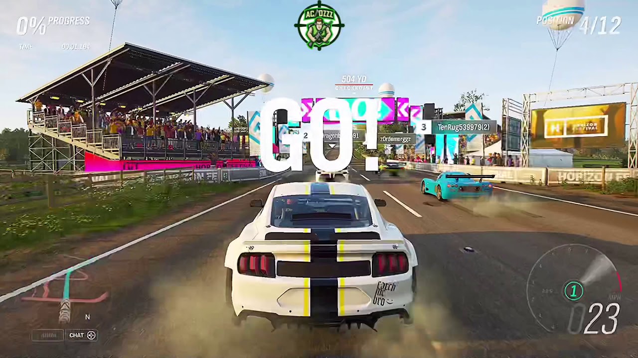 Forza Horizon 4 - My best race performance🔥 @acrozzz
