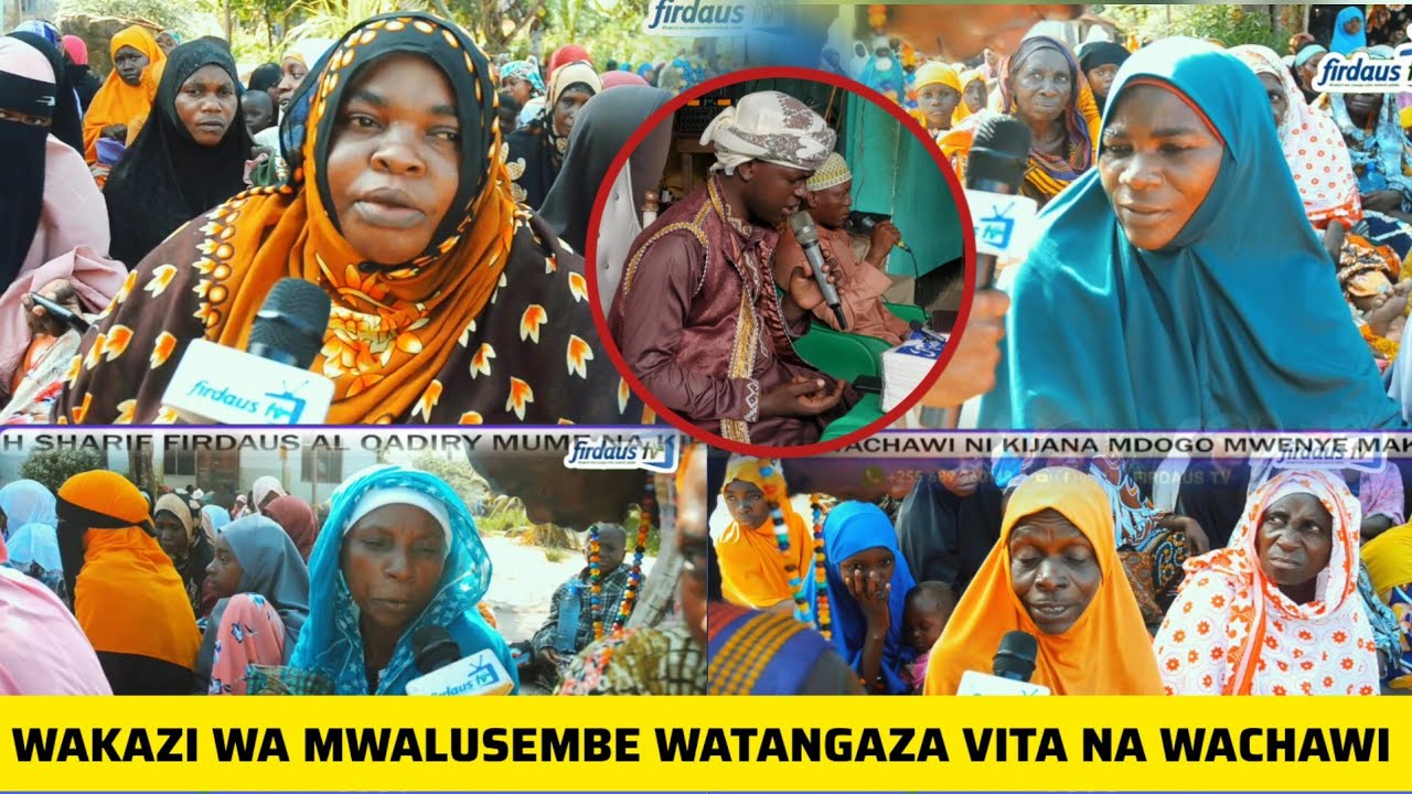 MASHAALLAH WAKAZI WA MWALUSEMBE WAPO TAYARI KUSUBILI WACHAWI WANYOLEWE
