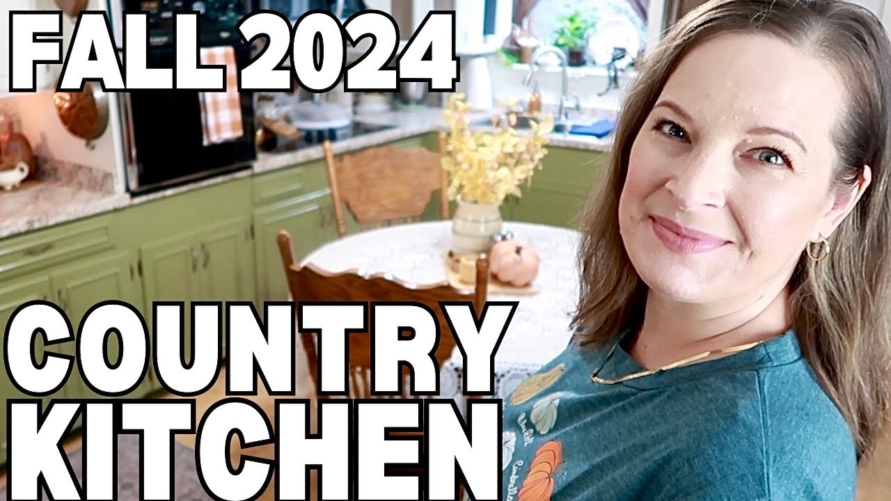 🍁NEW🍁2024 FALL KITCHEN DECORATE WITH ME 🍁 THRIFTED DECORATING IDEAS 🍁 FALL HOME DECOR IDEAS & TOUR!