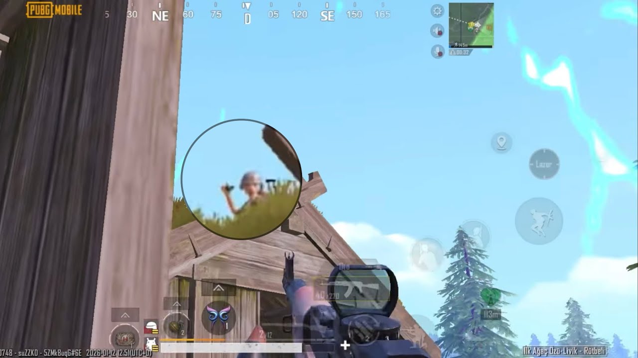 OYUNCUMUSUN SEN😡 ÇATIDA YATIYOR! PUBG MOBILE