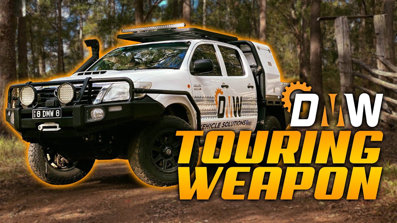 From STOCK to TUFF TOURER! We built Toyota Hilux SR into a TOURING WEAPON!