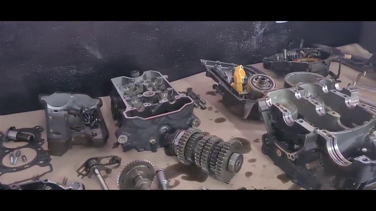 ABRINDO MOTOR MT 07 - 2025