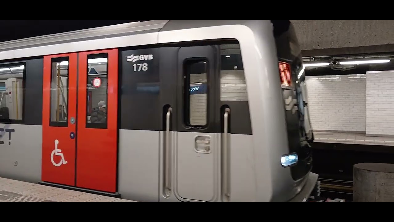 GVB | stel 178 vetrekt met tyfoons van weesperplein