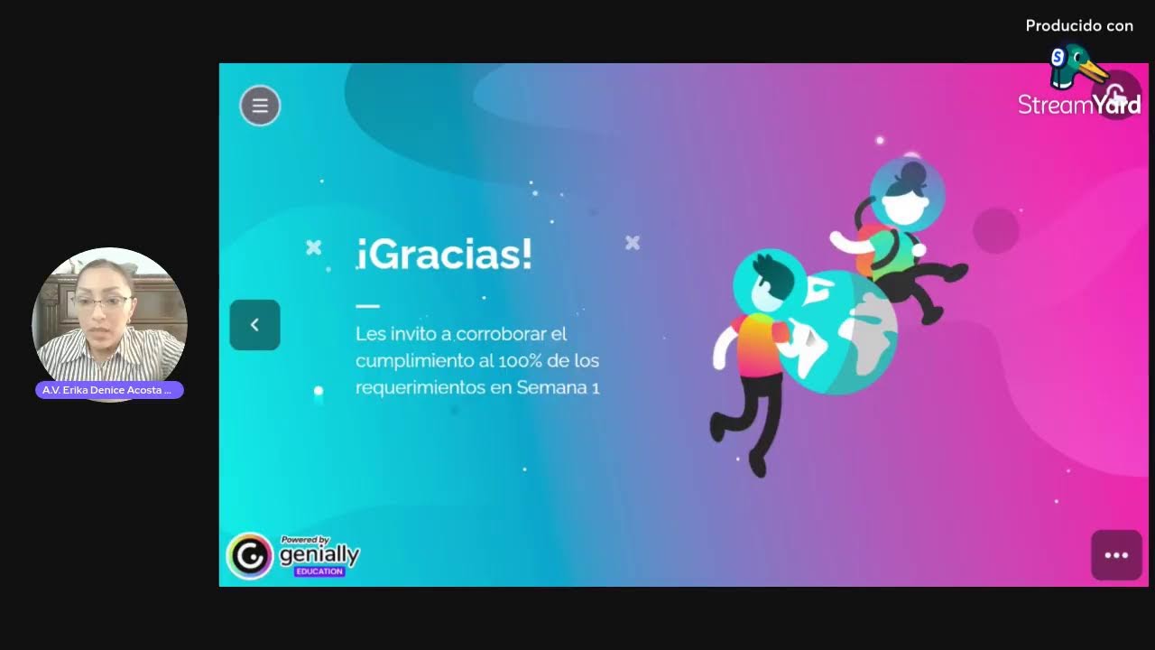 1° Espacio abierto de aprendizaje con tu asesora virtual_G83_Semana 1