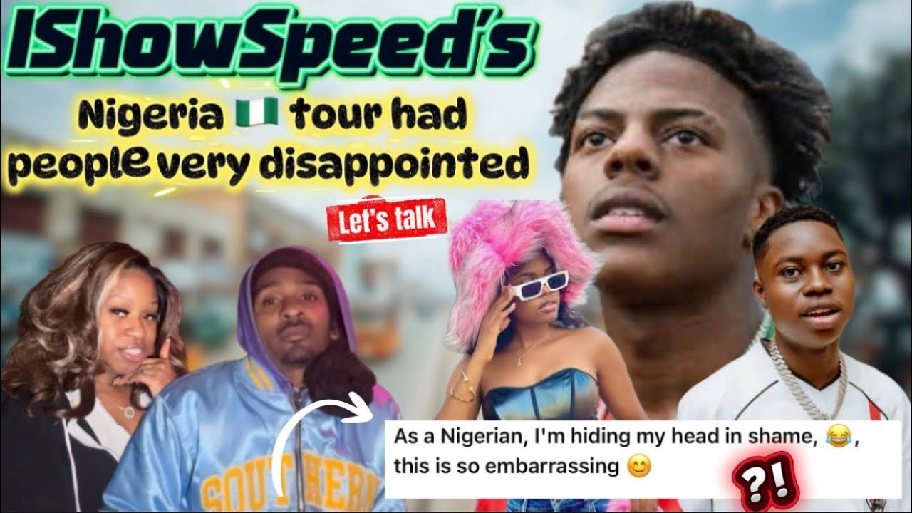 IShowSpeed’s Africa Tour In Nigeria 🇳🇬 Had People Very Disappointed 😢 | The Good, Bad and Ugly ‼️🚨