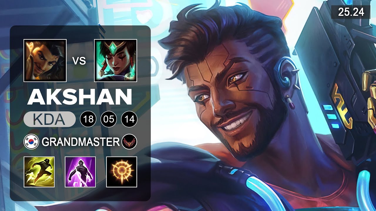 Akshan vs Karma Mid - KR Challenger - Patch 25.24 Season 15