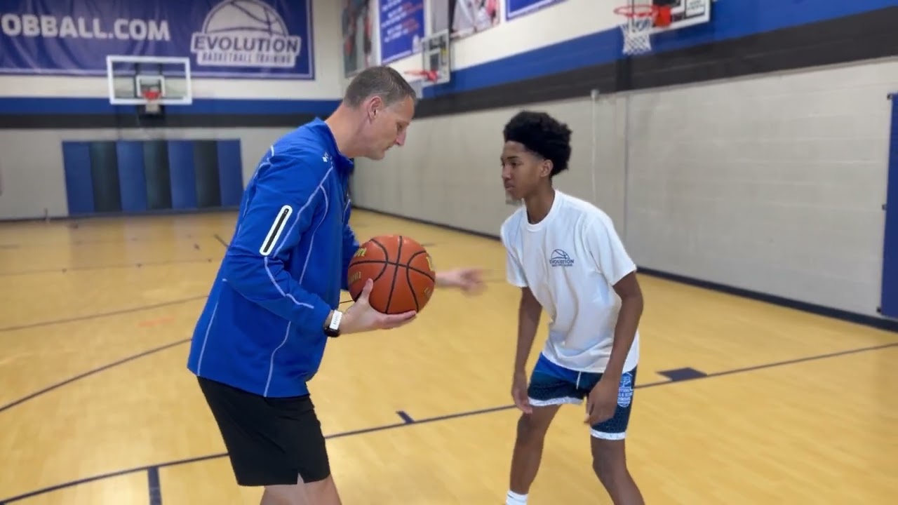 How to use a pivot foot and triple threat to create space.