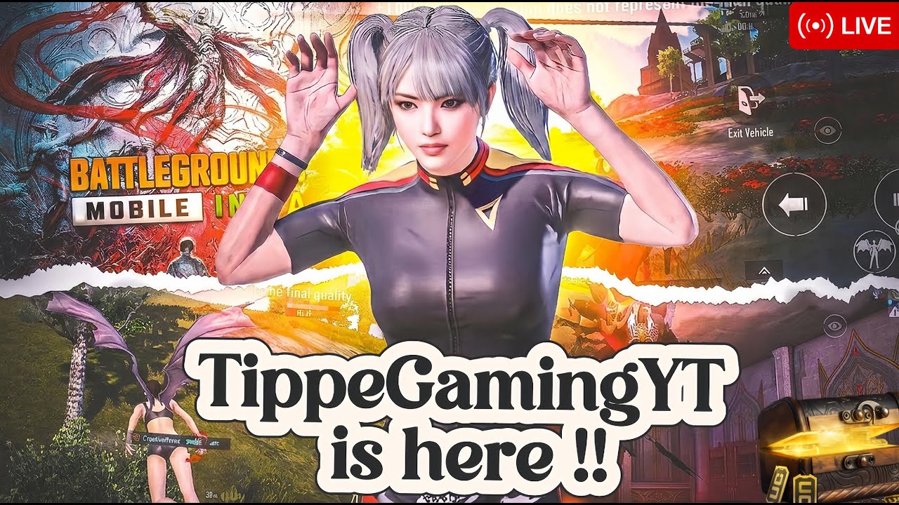 BGMI LIVE KANNADA I #bgmilivestream #ಕನ್ನಡಿಗ TIPPEGAMING is ಲೈವ್🙏❤️