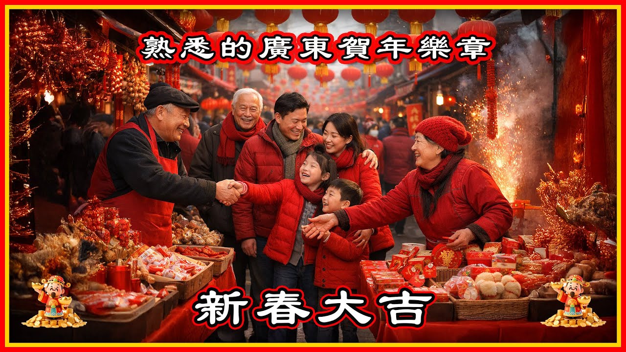 新春大吉 4K HD Audio 弦動粵音，喚醒心底淳厚的鄉愁；味入新歲，編織一場人間最美的團聚。