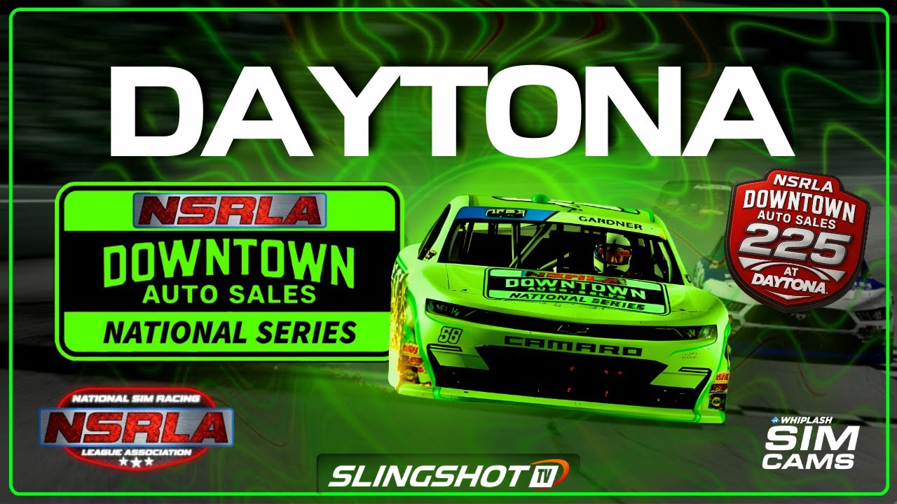 iRacing at Daytona! Who Will Survive? NSRLA Downtown Auto Sales Series | Race 1