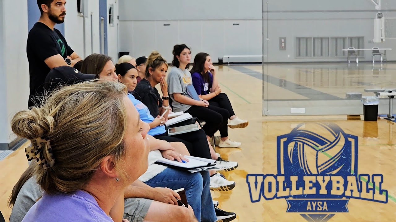 Volleyball Coaches Clinic abileneyouthsportsauthorit2827 #volleyball #howto #howtoplay #coaching