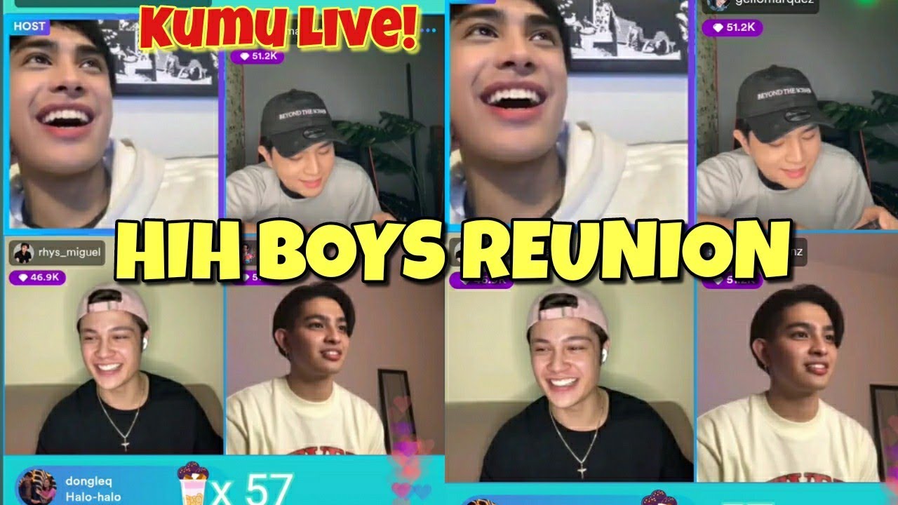 DONNY, JOAO, GELLO, RHYS KUMU LIVE KULITAAN