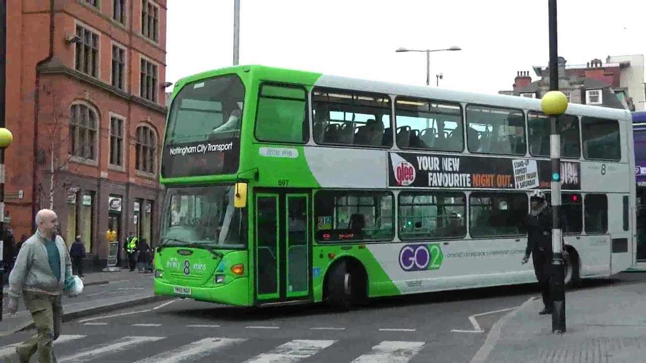 NOTTINGHAM BUSES MARCH 2012