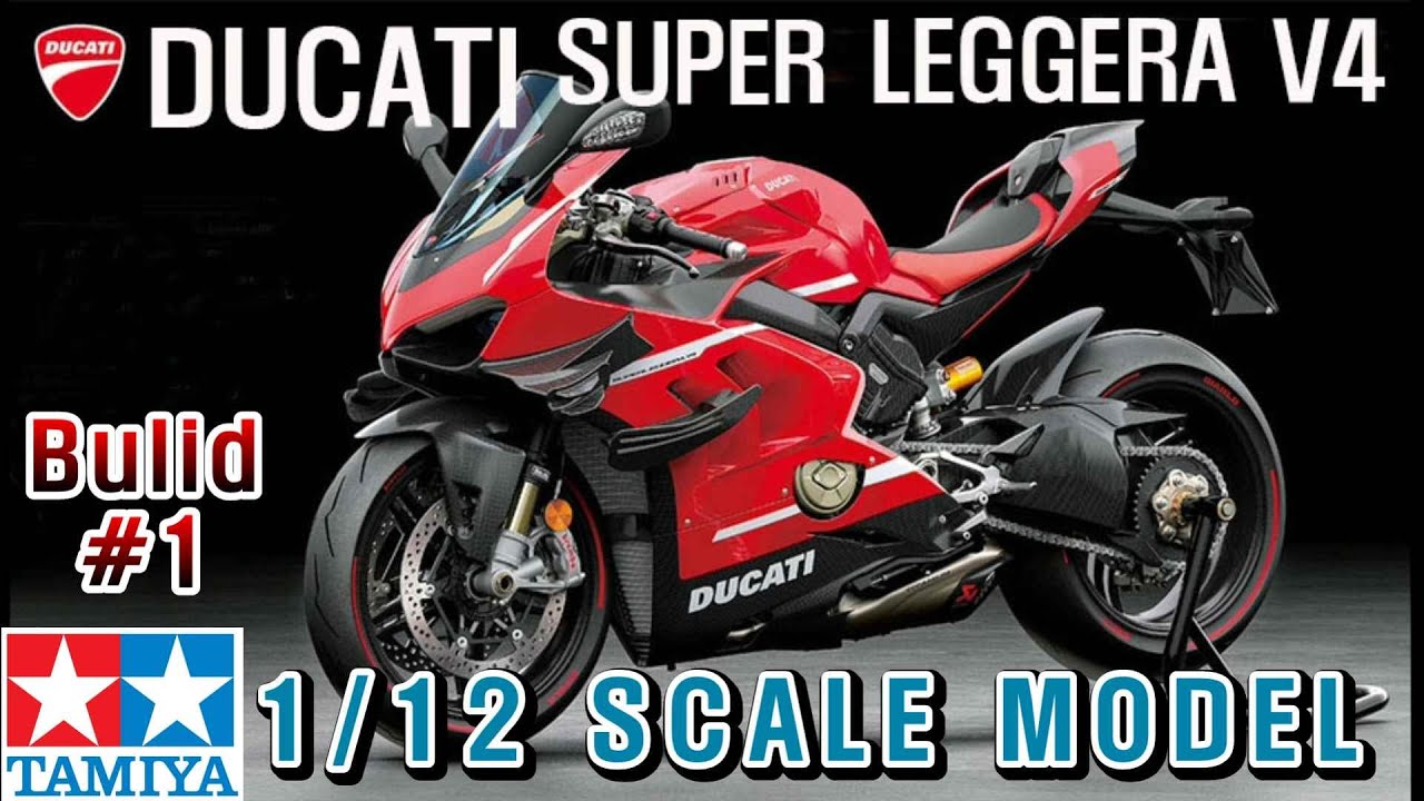 1/12 TAMIYA DUCATI SUPER LEGGERA V4 Build #1