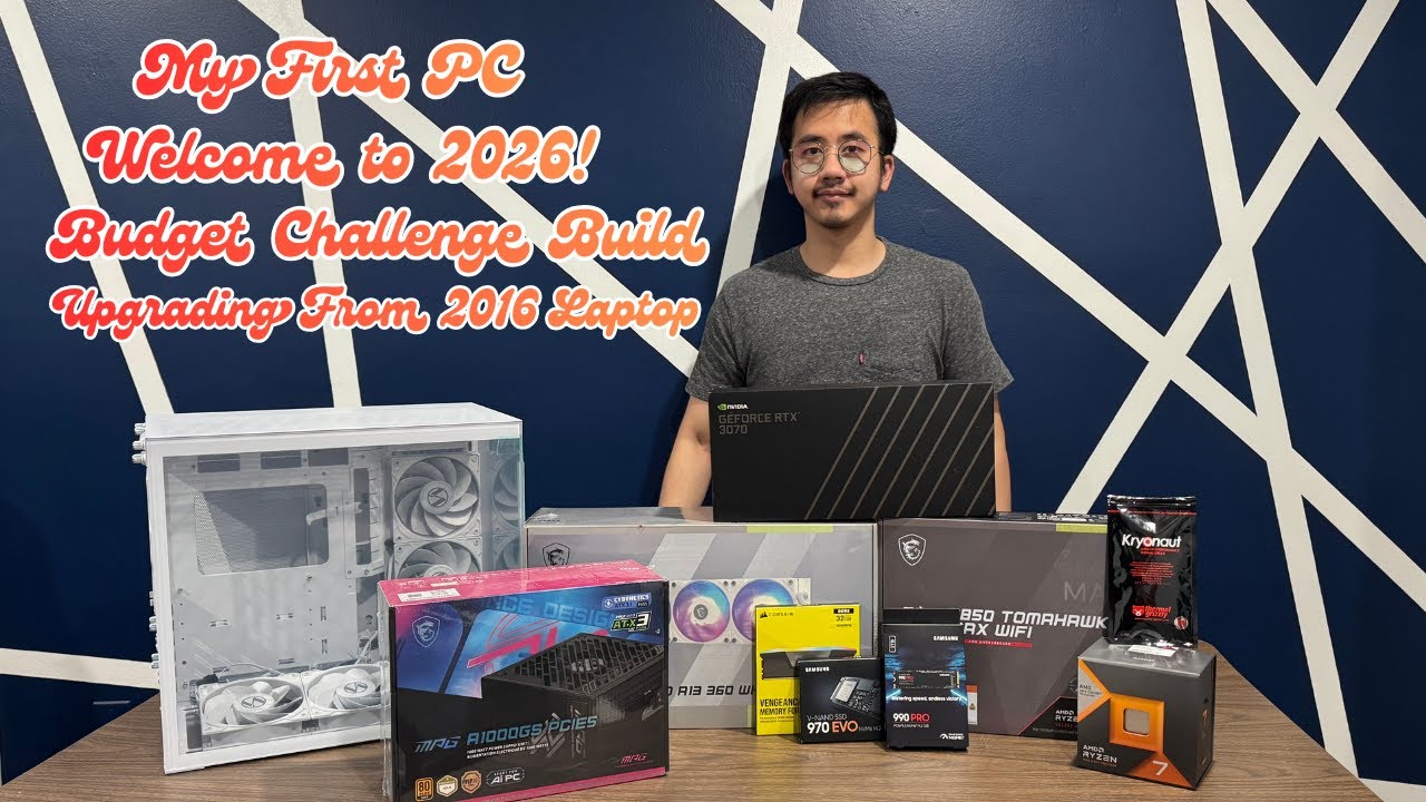 My First PC Build [ASL/Eng Sub] - Ryzen 7 7800X3D Budget Challenge