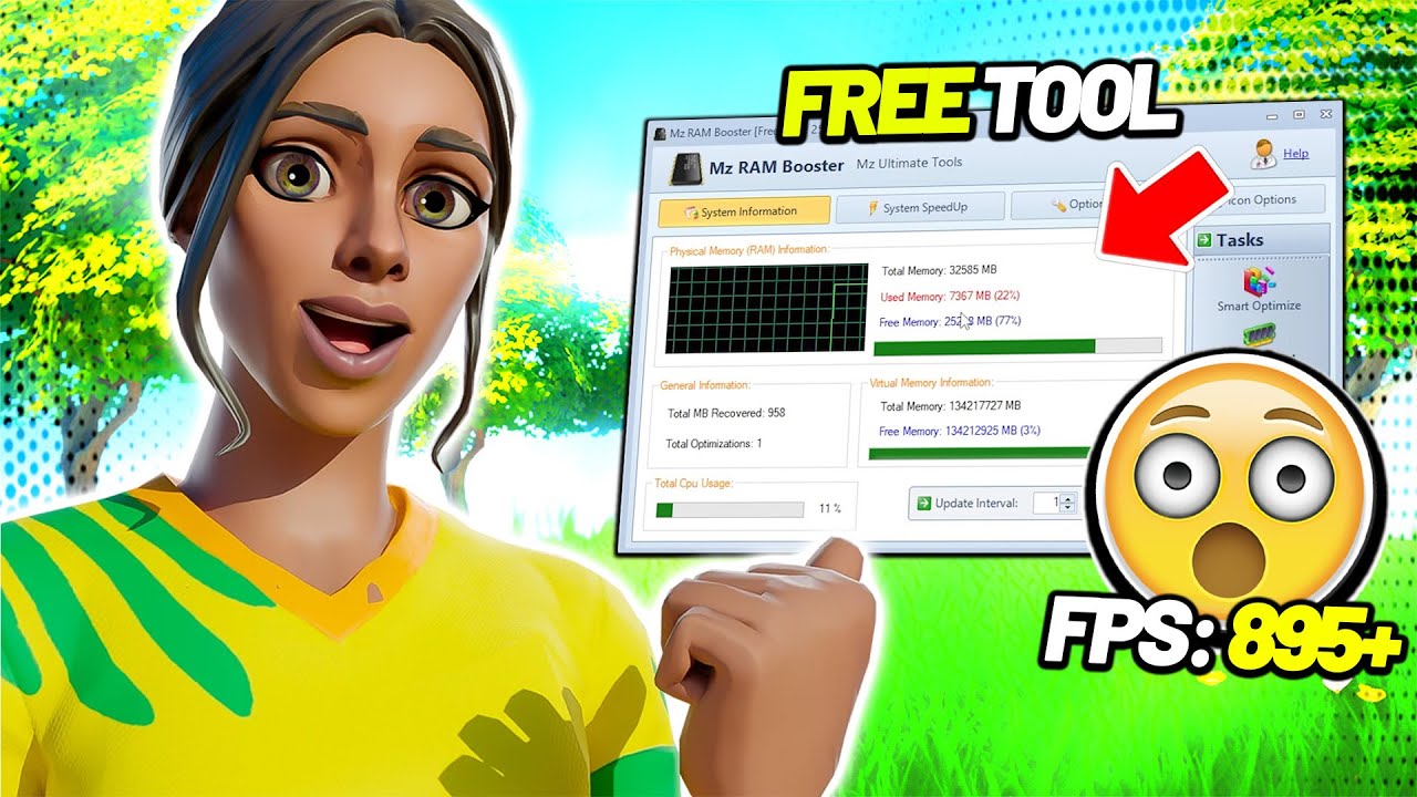 Как я добился безумного прироста FPS в Fortnite с помощью этого бесплатного инструмента