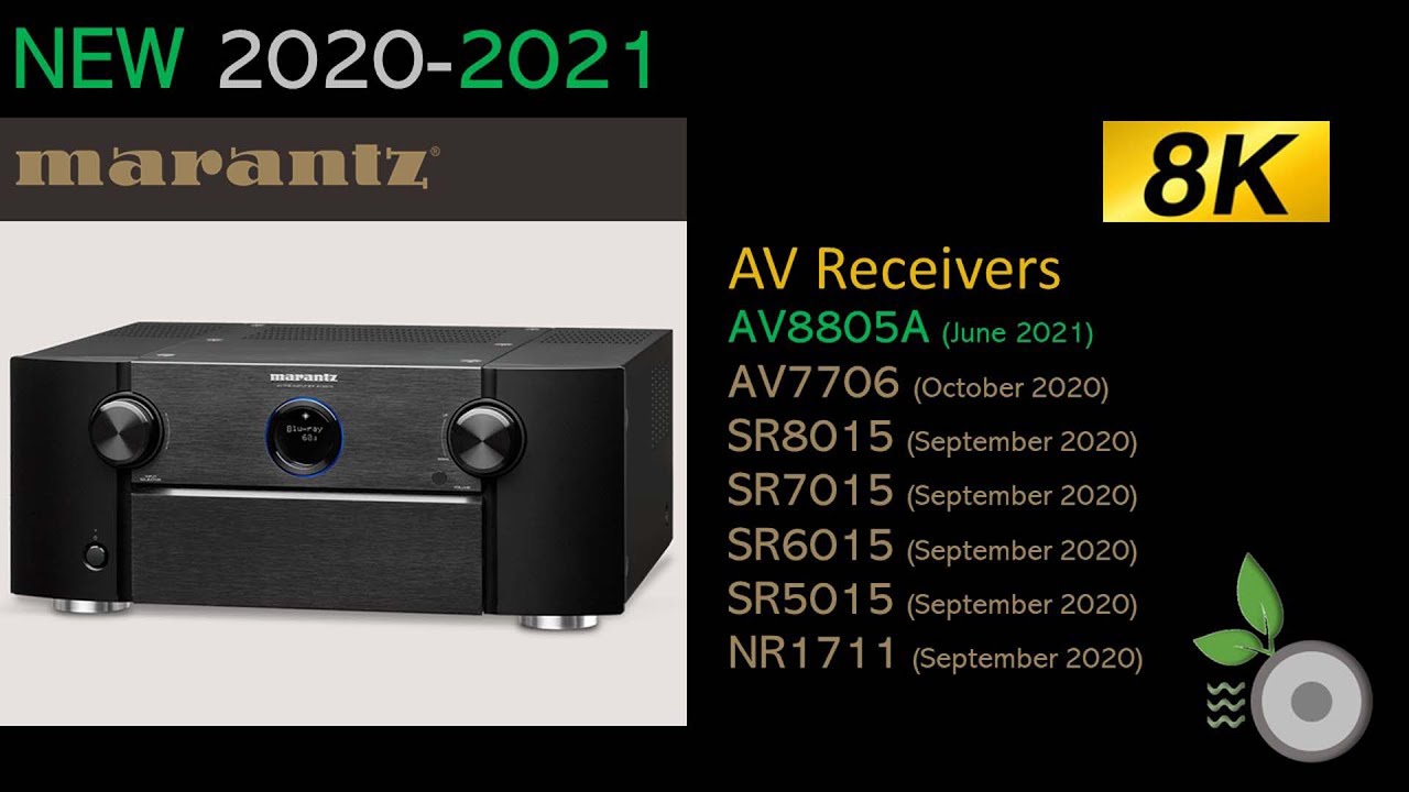 Marantz 2021 8K AV Receivers Processors vs Denon