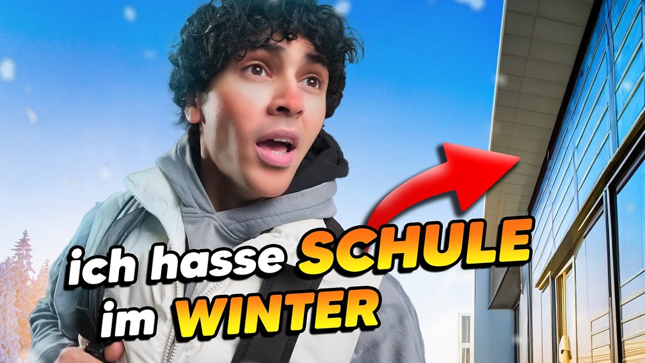 Wieso SCHULE im WINTER verboten sein soll 😳😂 | Mohi__07
