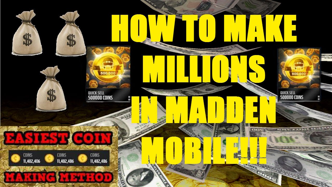How to get rich fast in Madden Mobile!