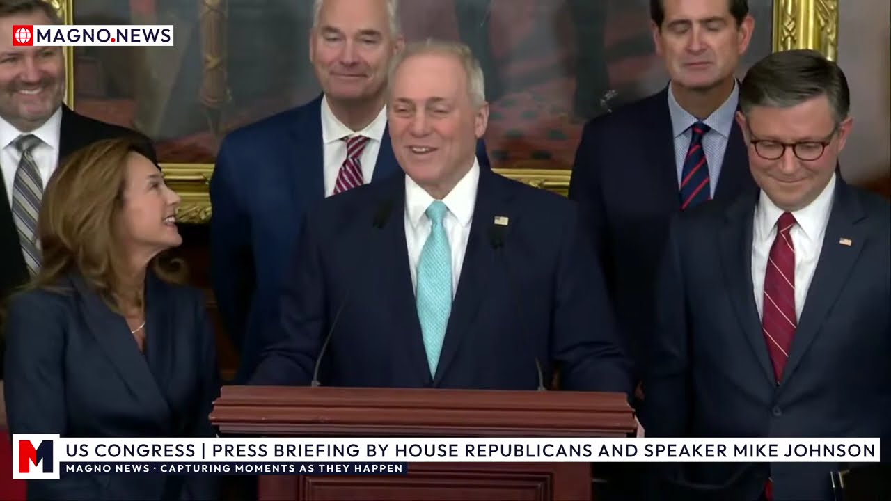 🇺🇸 Speaker Johnson Holds Briefing Before President Trump's State of the Union Address [LIVE]