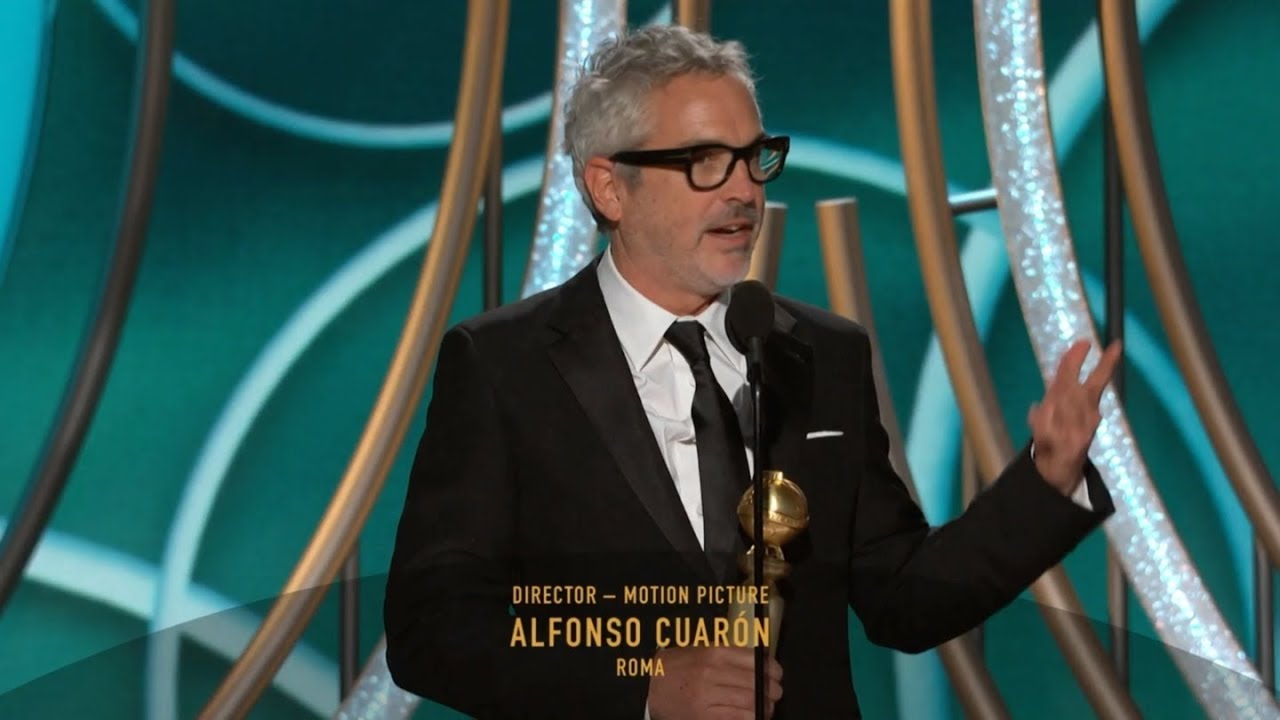 [HD] Alfonso Cuar&oacute;n Wins Best Director | 2019 Golden Globes