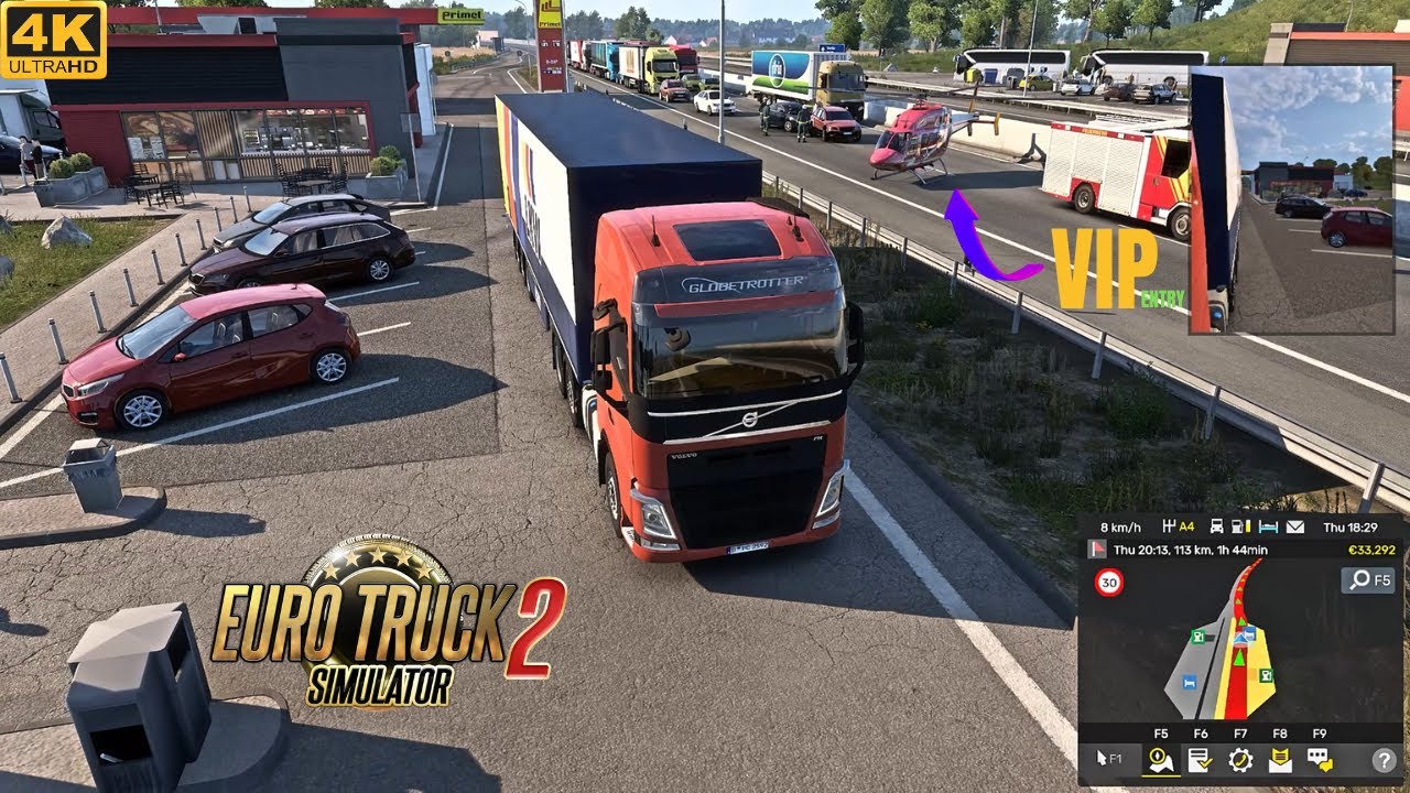 Euro Truck Simulator 2 High Graphics [RTX 4070 Super] Gameplay [4k - 60FPS]