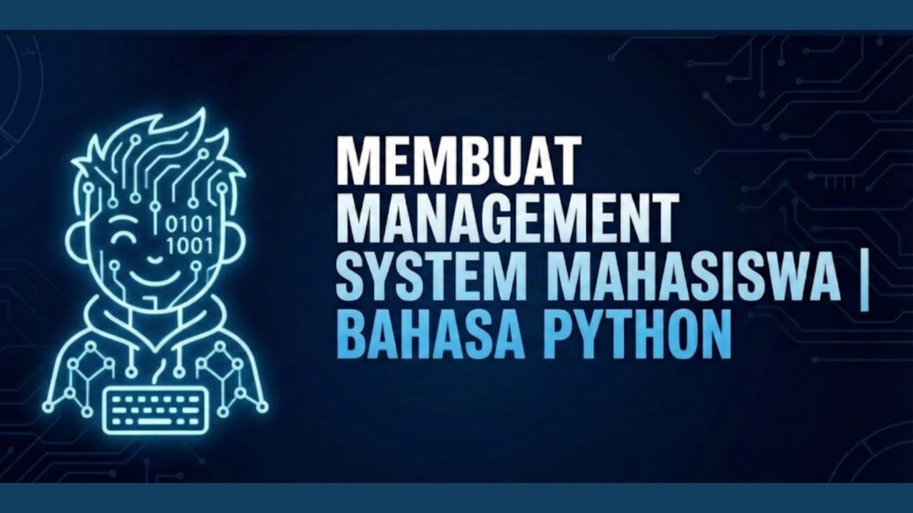 Cara Membuat Student Management System dengan Python (Full Tutorial) 🐍