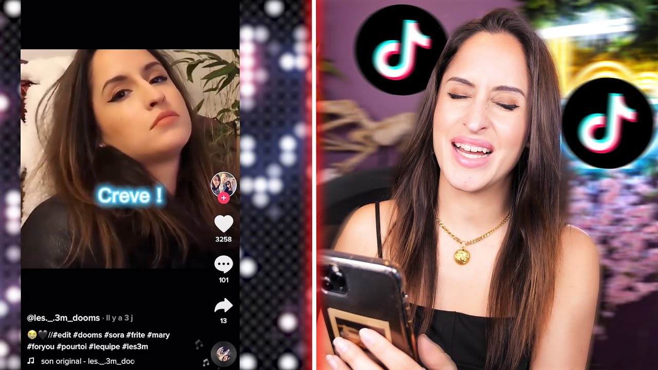 JE REAGIS Á VOS TIK TOK SUR MOI ! #2(certains ne sont pas très gentils)