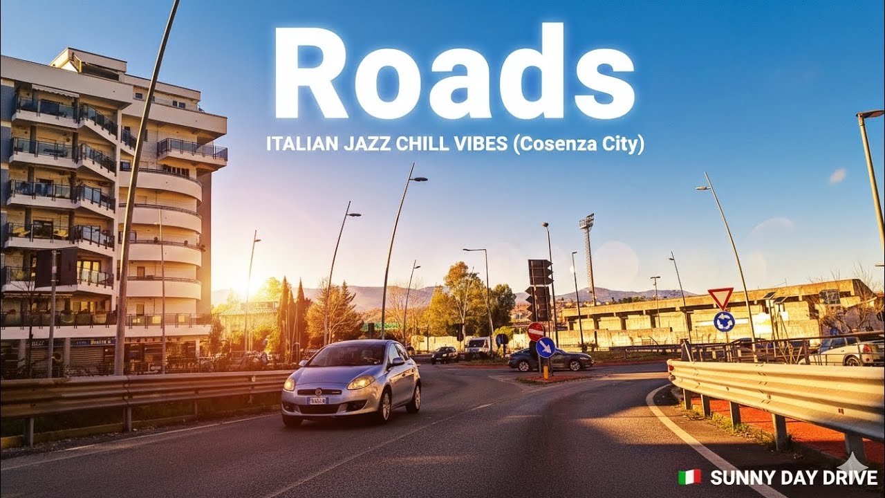 Roads | Sunny Cosenza: A Golden Drive Through Calabria 🇮🇹