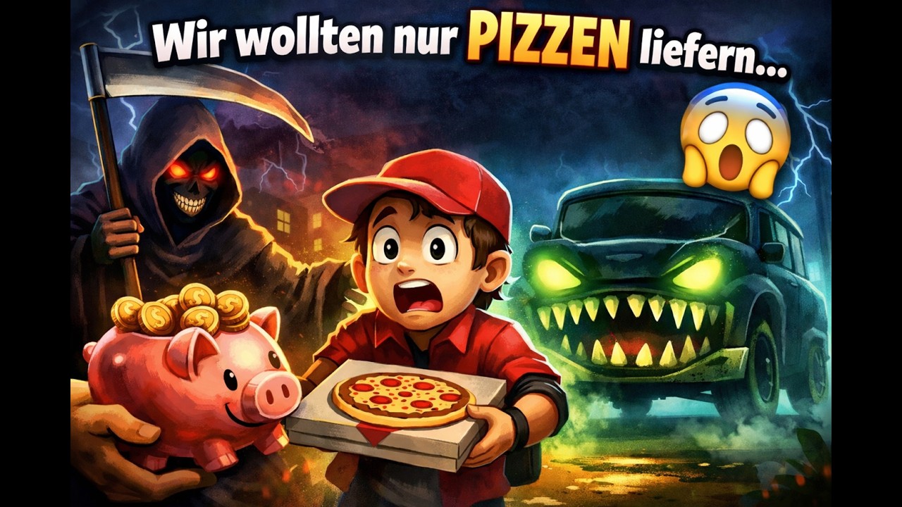Pizza Delivery Chaos! 🍕 Wir liefern Pizzen und plötzlich passiert DAS…