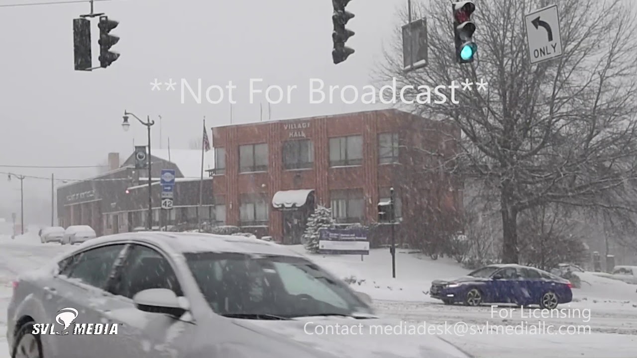 Monticello, New York - Vehicles Skidding In Snow/Minor Accident - January 29th, 2019