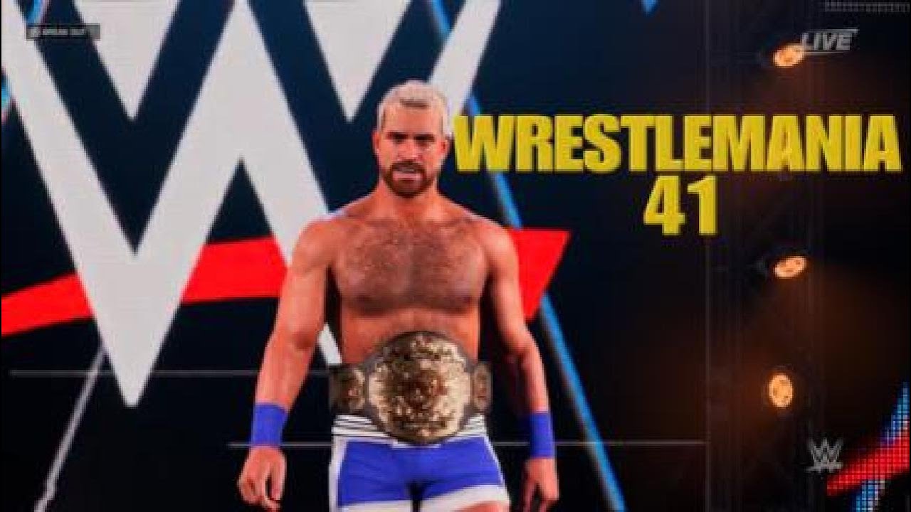 WWE 2K25 WRESTLEMANIA 41 TNA WORLD CHAMPION JOE HENDRY ANSWER RANDY ORTON CHALLENGE!!!!!!!