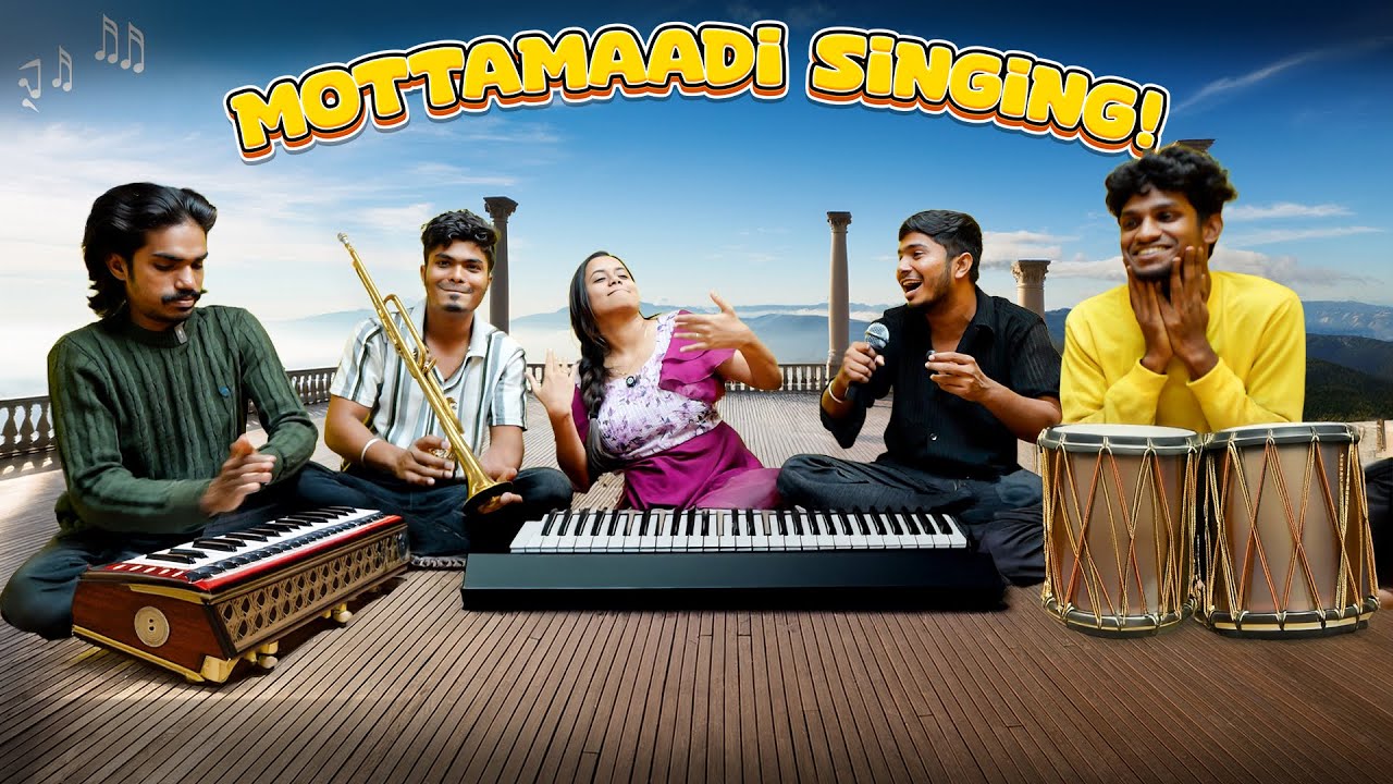 Can You Guess the Song from These Lyrics? 🤔 | Mottamaadi Singing Challenge 🎶 | 