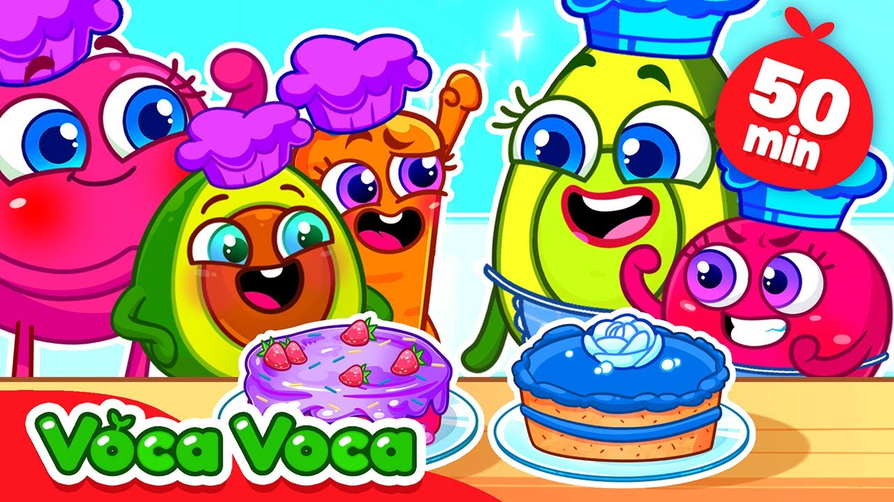 Family Competition Bake Off Song 🍽️😍The Breakfast Song 🍳 II VocaVoca🥑Kids Songs & Nursery Rhymes