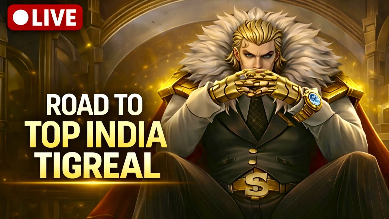 🔴 DAY 10 LIVE 🔥 | PUSHING TOP INDIA TIGREAL  | 1K SUBS GOAL  🙏 | MLBB