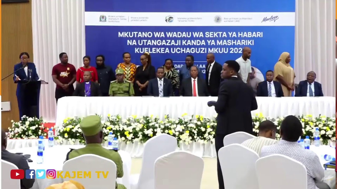 🔴LIVE: MKUTANO WA WADAU WA VYOMBO VHA HABARI NA UTANGAZAJI DAR ES SALAM