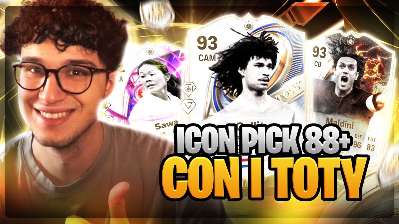 PICK ICON CON I TOTY DECIDONO I NOSTRI TEAM! 