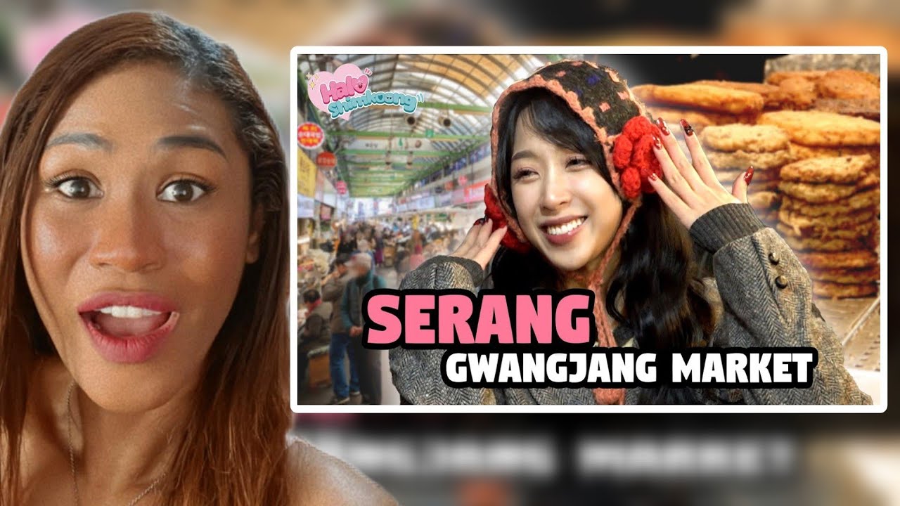 Princess Dita exploring Gwangjang Market! | Halo Shimkoong Ep.01 | Reaction
