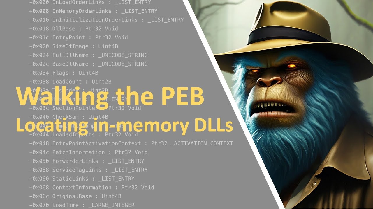 Windows Internals: Walking the Process Environment Block to Discover In-Memory Libraries