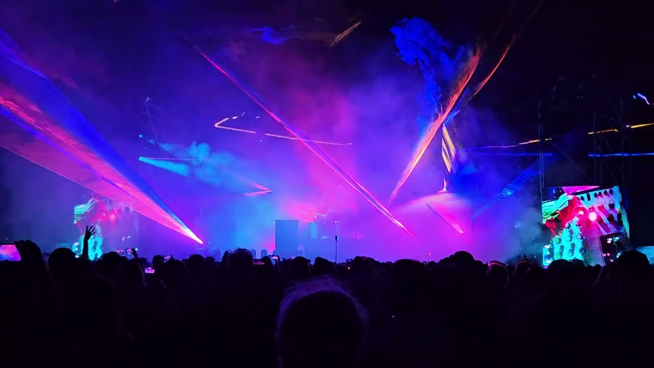 Oxigene part 2  JEAN MICHEL JARRE (Live Anfiteatro di Pompei 05.07.2025)