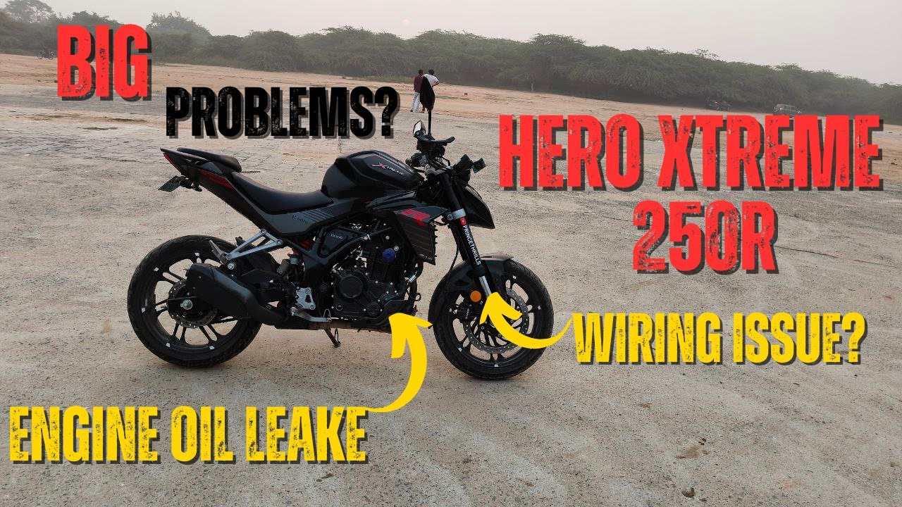 😱 Hero Xtreme 250R BIG Problems EXPOSED! Engine Oil Leak, Wiring Issue & Weird Sound FIXED 🔧🔥