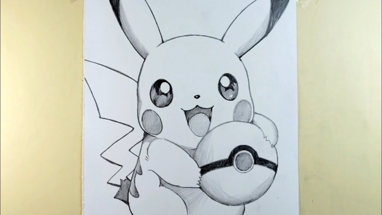 How to Draw Pikachu ✨ || step by step 