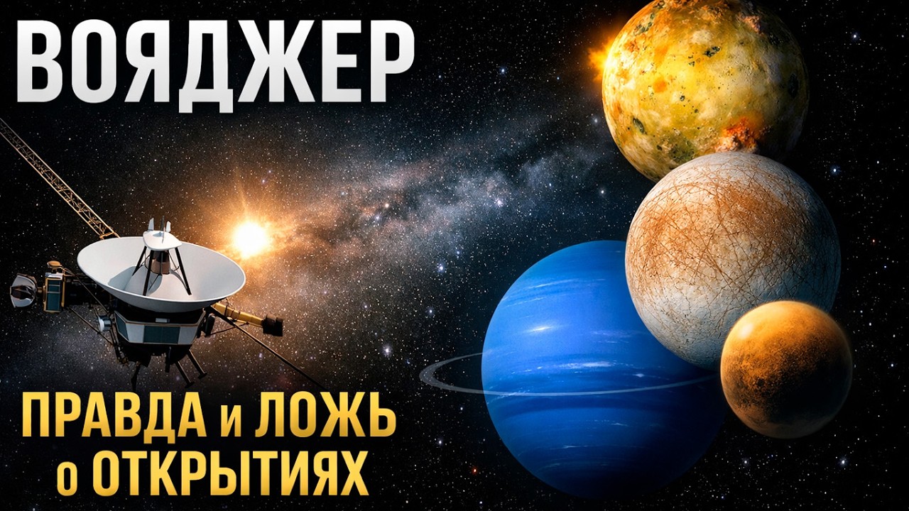 Ио, Европа, Титан: почему Вояджеры разрушили старую картину мира
