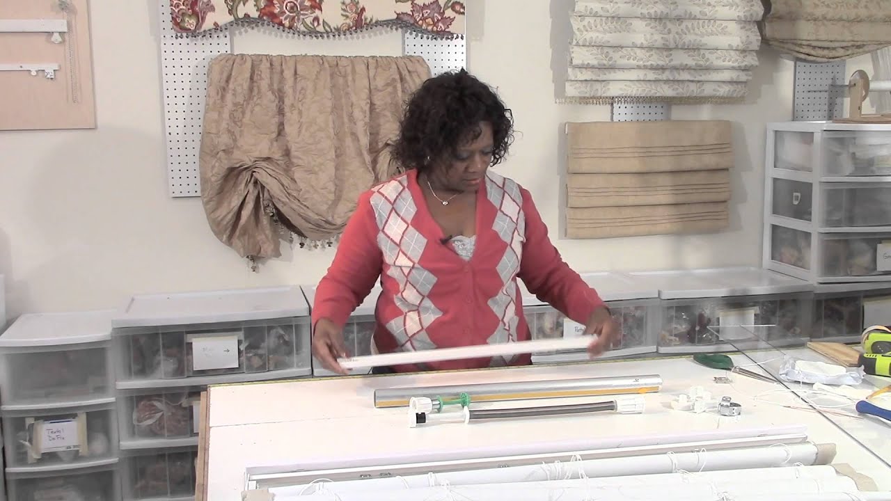Como hacer roman shades sin cordones usando Rollease EASYSPRING PULL System