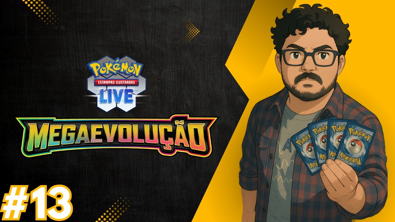 #13 - Pokémon TCG - LIVE - Códigos De MegaEvoluções