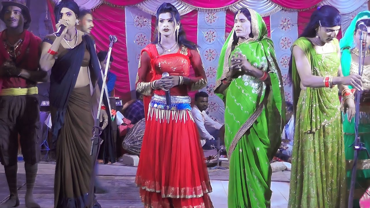 राजेंद्र मौर्या की नौटंकी, प्राथना ईश्वर बंदना Kutipar ki nautanki video,, pradeep music nautanki