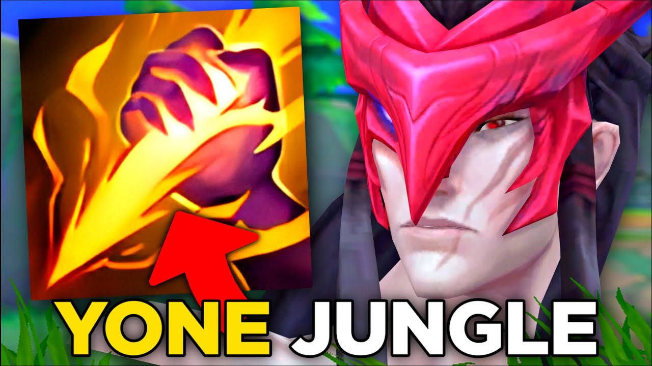 Yone JUNGLE robi kompletne 1v9 w League of Legends