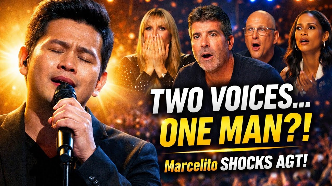 Marcelito Pomoy AMAZES the AGT Champions Stage — You Won’t Believe These Two Voices!